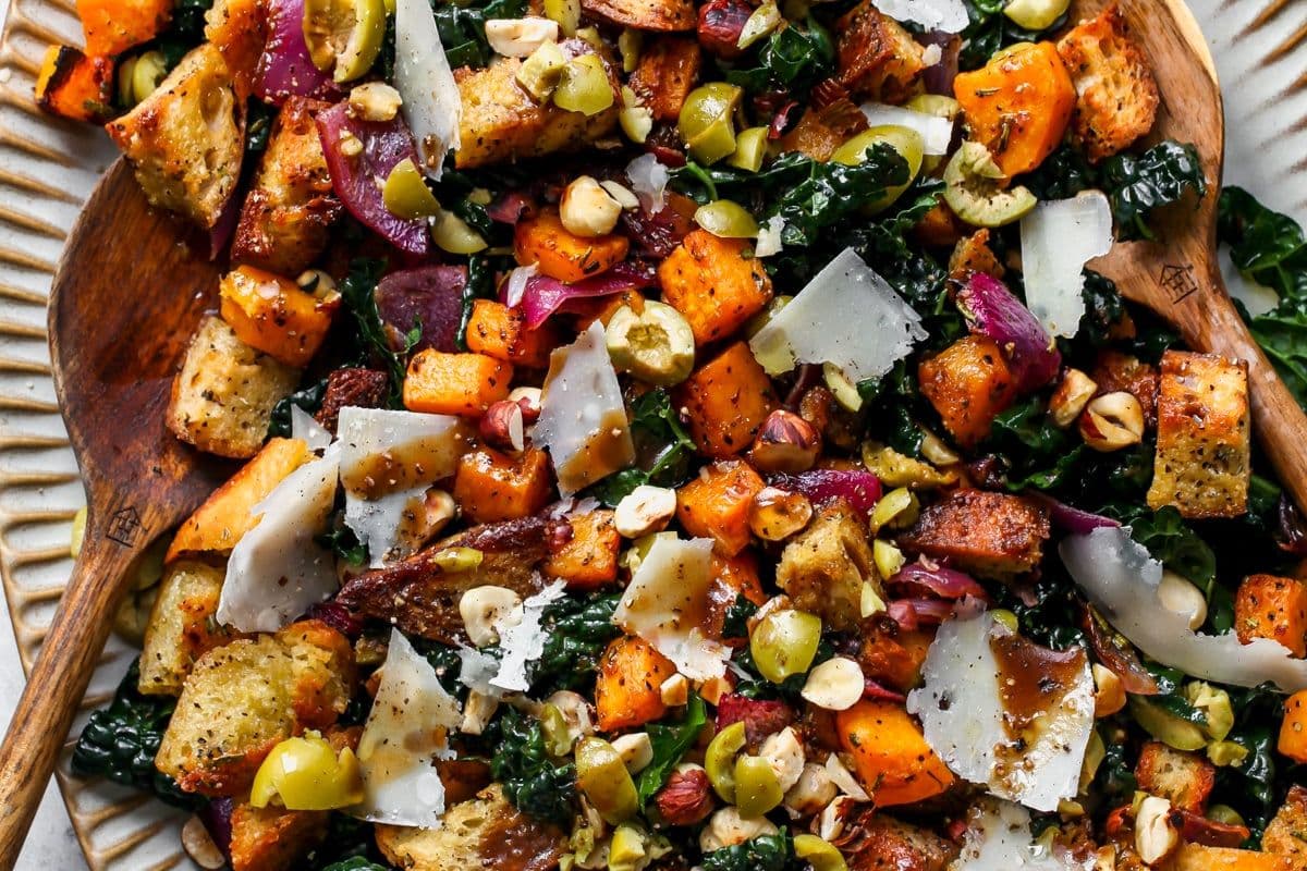 Autumn Panzanella Salad