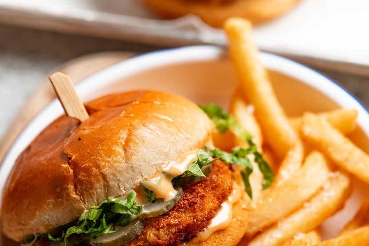 Crispy Prawn Burgers (Shrimp)