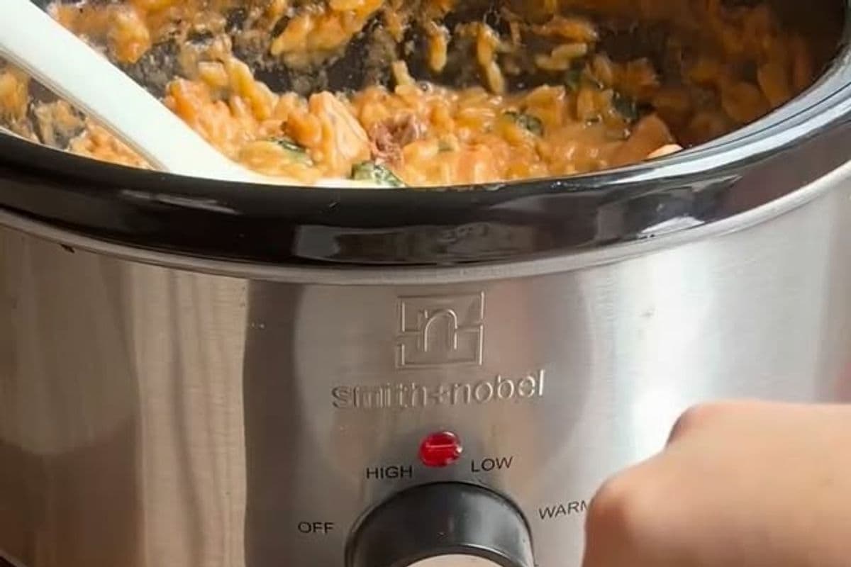 Slow Cooker Orzo Marry Me Chicken